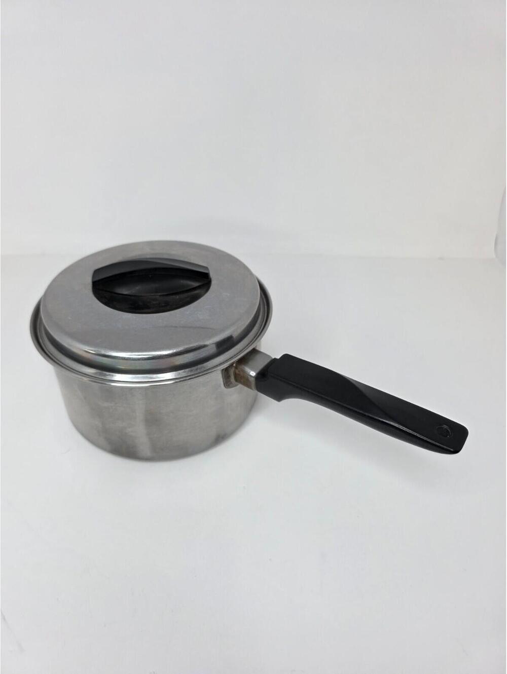 Vintage Flintware 2 qt. Stainless Steel Pot